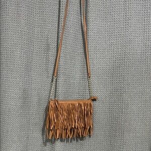 Brown🤎🤎 Fringe Crossbody Bag, new no tags